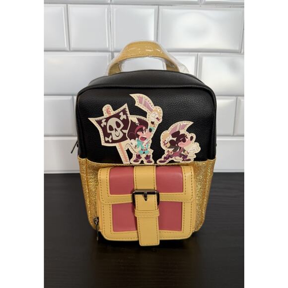 Disney Handbags - Disney Parks Pirates of the Caribbean Mini Crossbody Bag / Backpack NEW